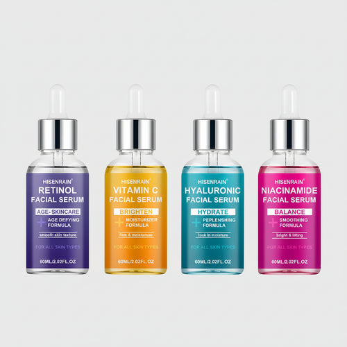 HISENRAIN Serum Set – 4-in-1 Luxury Facial Treatment