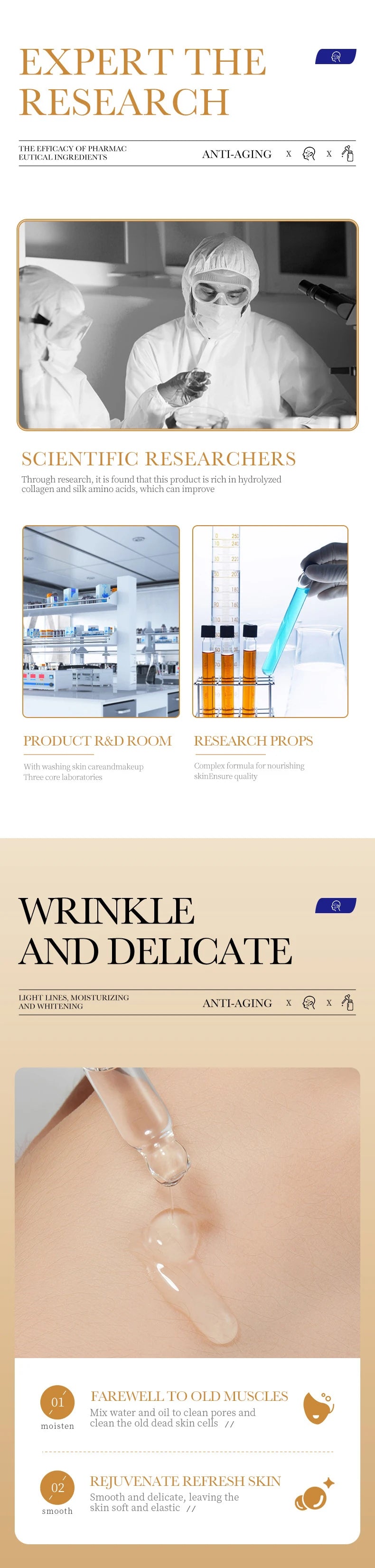  Sérum Collagène – Hydratant & Anti-Âge 